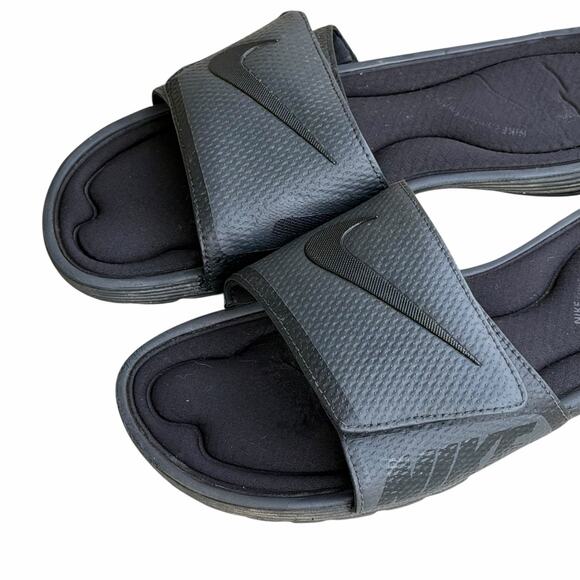 Nike Solarsoft Comfort Slide Mens 13 Swoosh Y2K Casual Streetwear‎ 705513-090 main image 7